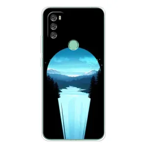 Літній Чохол на Blackview A70 (Синій Водоспад)