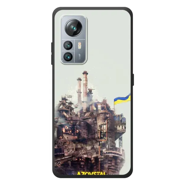 Чехол с рисунком «Азовсталь» для Blackview A85