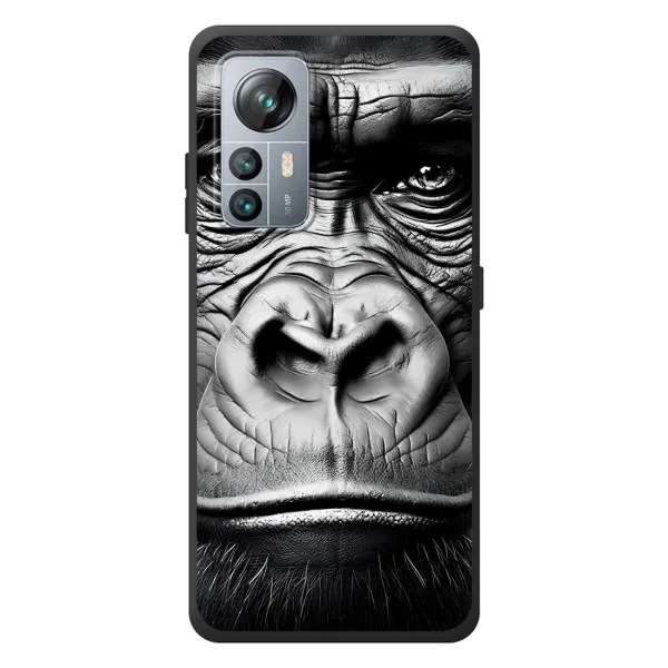 Чехол с рисунком «Черная обезьяна» для Blackview A85 Чехол с рисунком «Черная обезьяна» для Blackview A85