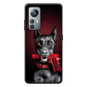 Чехол ДОБЕРМАН для Blackview A85 (Доберман злой)