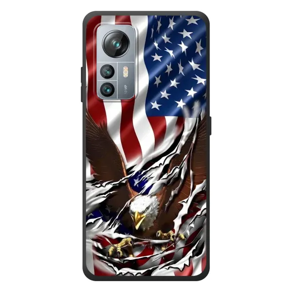 Чехол с рисунком «Флаг USA» для Blackview A85 Чехол с рисунком «Флаг USA» для Blackview A85