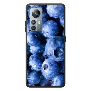 Чехол с изображением вкусной еды для Blackview A85 (Голубика)