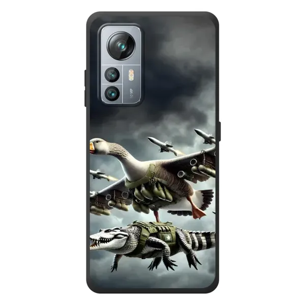 Чехол с рисунком «Гусини и крокодило» для Blackview A85 Чехол с рисунком «Гусини и крокодило» для Blackview A85