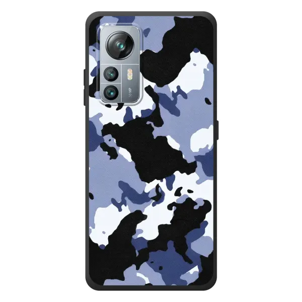 Чехол с рисунком «Камуфляжный Серый» для Blackview A85