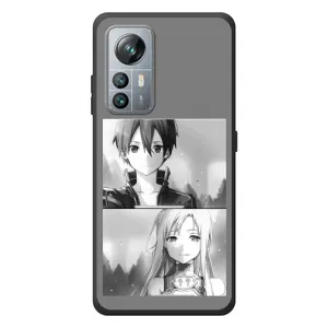 Чехол с персонажами АНИМЕ на Blackview A85 (Кирито-Асуна)