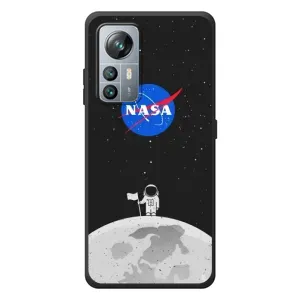 Силіконовый бампер з принтом "Наса" на Blackview A85 (Космонавт NASA)