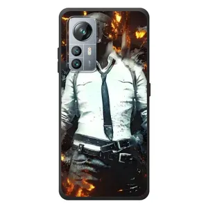 Силиконовый чехол с картинкой "Герой Pubg" на Blackview A85 (Man Пубг)