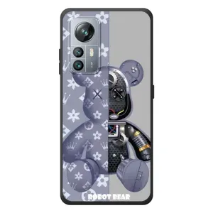 Силиконовый чехол для Blackview A85 (Медведь Louis Vuitton)