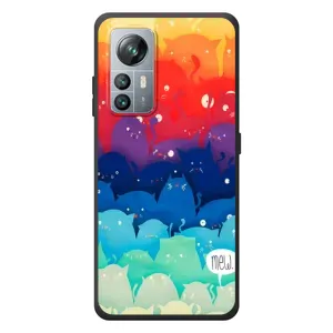 Силиконовый чехол с котиком для Blackview A85 (Mew)