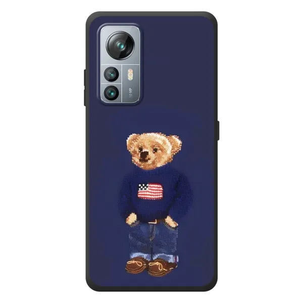 Чехол с рисунком «Мишка USA» для Blackview A85