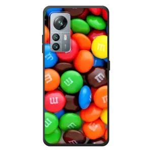Чехол с изображением вкусной еды для Blackview A85 (Разноцветные M&M'S)