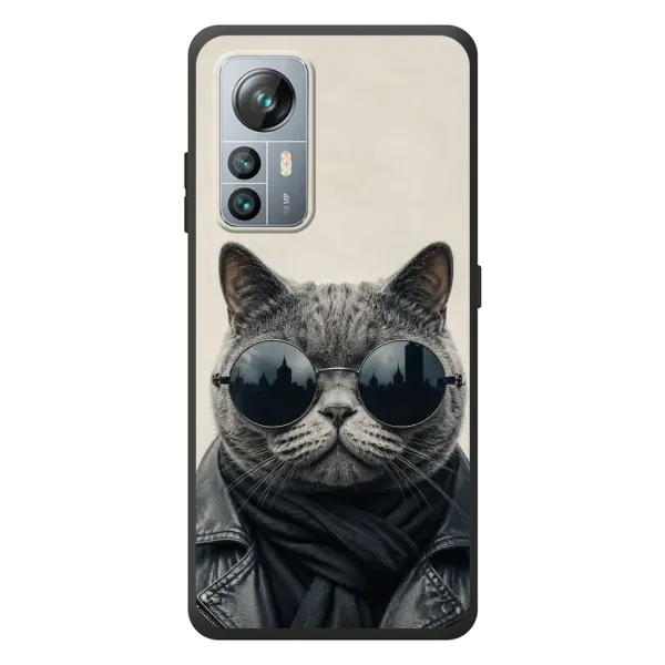 Чехол с рисунком «Модный кот» для Blackview A85 Чехол с рисунком «Модный кот» для Blackview A85