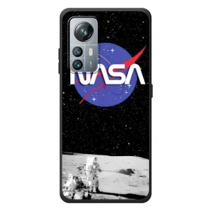 Силіконовый бампер з принтом "Наса" на Blackview A85 (Nasa на місяці)