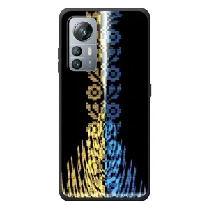 Силиконовый Чехол на Blackview A85 (Патриотическая вышиванка)