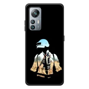 Силиконовый чехол с картинкой "Герой Pubg" на Blackview A85 (Пубг мен)