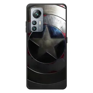 Чехол с Щитом Капитана Америки на Blackview A85 (Ретро Щит Капитана)