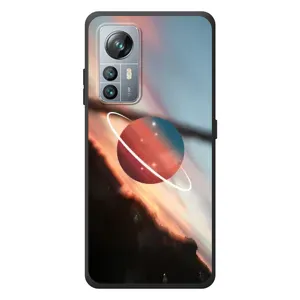 Чохол (ТПУ) з планетами на Blackview A85 (Сатурн)