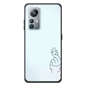 Чехлы (Знак сердечка) на Blackview A85 (Сердце на голубом)