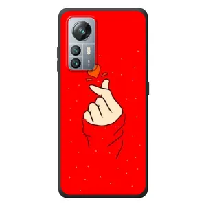 Чехлы (Знак сердечка) на Blackview A85 (Сердце на красном)