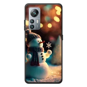 Чехлы на Новый Год Blackview A85 (Снеговик праздничный)