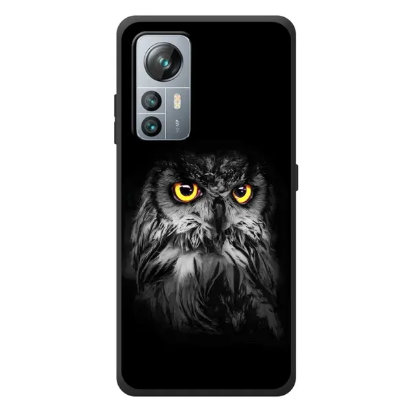 Чехол с рисунком «Сова на чёрном» для Blackview A85 Чехол с рисунком «Сова на чёрном» для Blackview A85