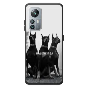 Чехол ДОБЕРМАН для Blackview A85 (Три добермана)