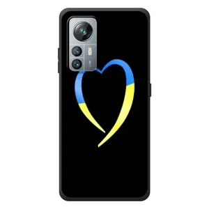 Силиконовый Чехол на Blackview A85 (Я-Украина) (Украинское сердце)