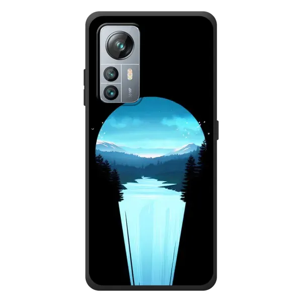 Чехол с рисунком «Синий Водопад» для Blackview A85 Чехол с рисунком «Синий Водопад» для Blackview A85