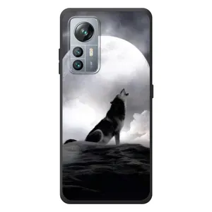 Чехол с Волком на Blackview A85 (Волк и луна)