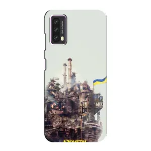 Чехлы на военную тематику для Blackview A90 (Азовсталь)