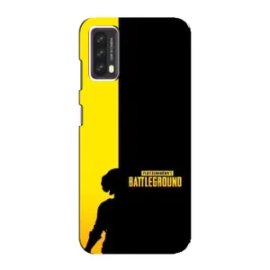 Чехол (TPU) с картинкой "Лого Пабг" на Блеквью А90 (Battlegrounds)
