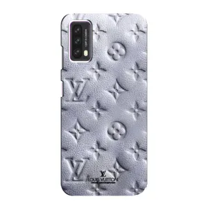 Текстурный Чехол Louis Vuitton для Блеквью А90 (Белый ЛВ)