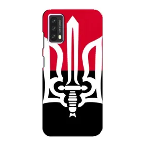 Чехлы УПА (Красно-Чёрный) на Blackview A90 (Герб Украины)