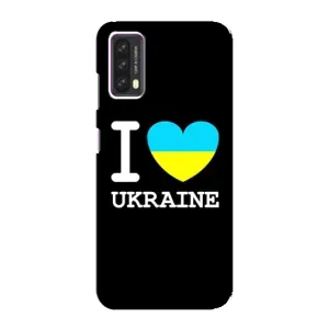 Чехол с Украинской символикой на Блеквью А90 (I Love Ukraine)