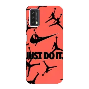 Силіконовый Чохол Nike Air Jordan на Блеквью А90 (Just Do It)