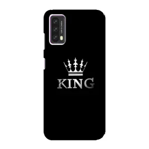 Чохол (Корона на чорному фоні) для Блеквью А90 (KING)