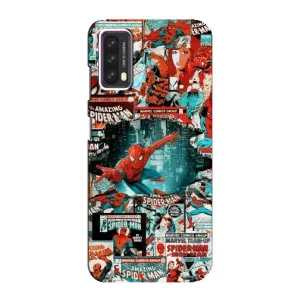 Чехол Супергерой Человека Паука на Blackview A90 (Комиксы Человек Паук)