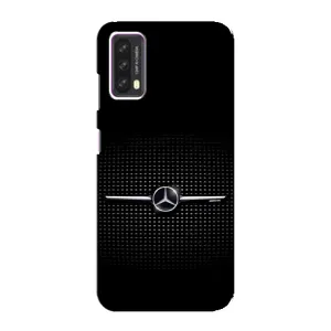 Силиконовый бампер с картинкой машины на Blackview A90 (Mercedes)