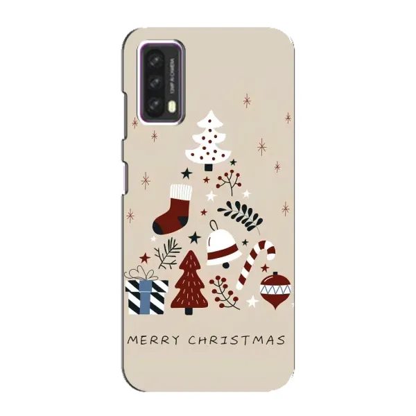 Чехол с рисунком «Merry Christmas» для Blackview A90