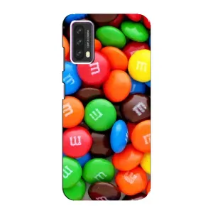 Чохол з зображенням смачної їжі для Blackview A90 (Різнокольорові M&M'S)