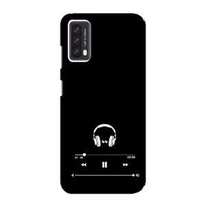 Чехол с картинками на черном фоне для Blackview A90 (Плеер)