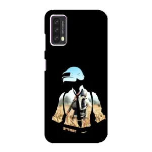 Силиконовый чехол с картинкой "Герой Pubg" на Blackview A90 (Пубг мен)