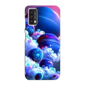 Чохли КОСМОС на Blackview A90 (Сині планети)