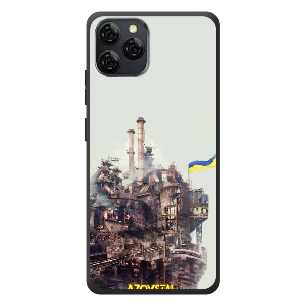 Чехол с рисунком «Азовсталь» для Blackview A95 Чехол с рисунком «Азовсталь» для Blackview A95