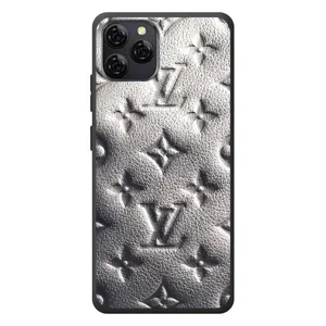 Текстурный Чехол Louis Vuitton для Блэквью А95 (Бежевый ЛВ)