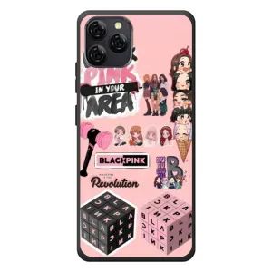 Чехлы с картинкой для Blackview A95 (BLACK PINK коллаж)