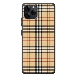 Чехол с Брендами одежды на Блэквью А95 (Burberry стиль)
