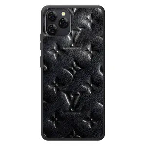 Текстурный Чехол Louis Vuitton для Блэквью А95 (Черный ЛВ)