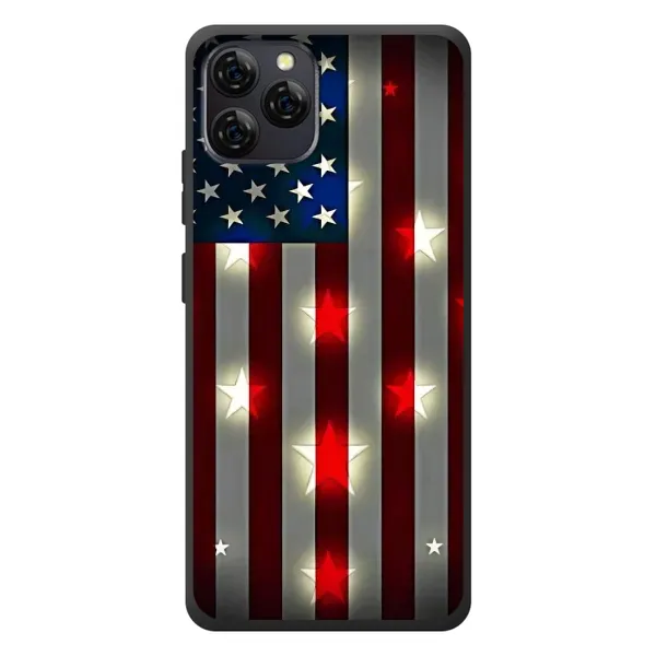 Чехол с рисунком «Флаг США 2» для Blackview A95 Чехол с рисунком «Флаг США 2» для Blackview A95