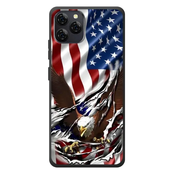 Чехол с рисунком «Флаг USA» для Blackview A95 Чехол с рисунком «Флаг USA» для Blackview A95